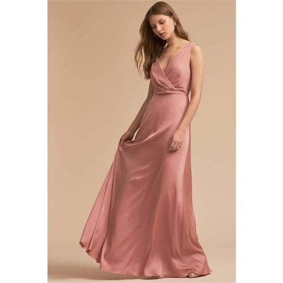 Anthropologie Bhldn Sabine Maxi Dress Size 4 - Picture 1 of 6